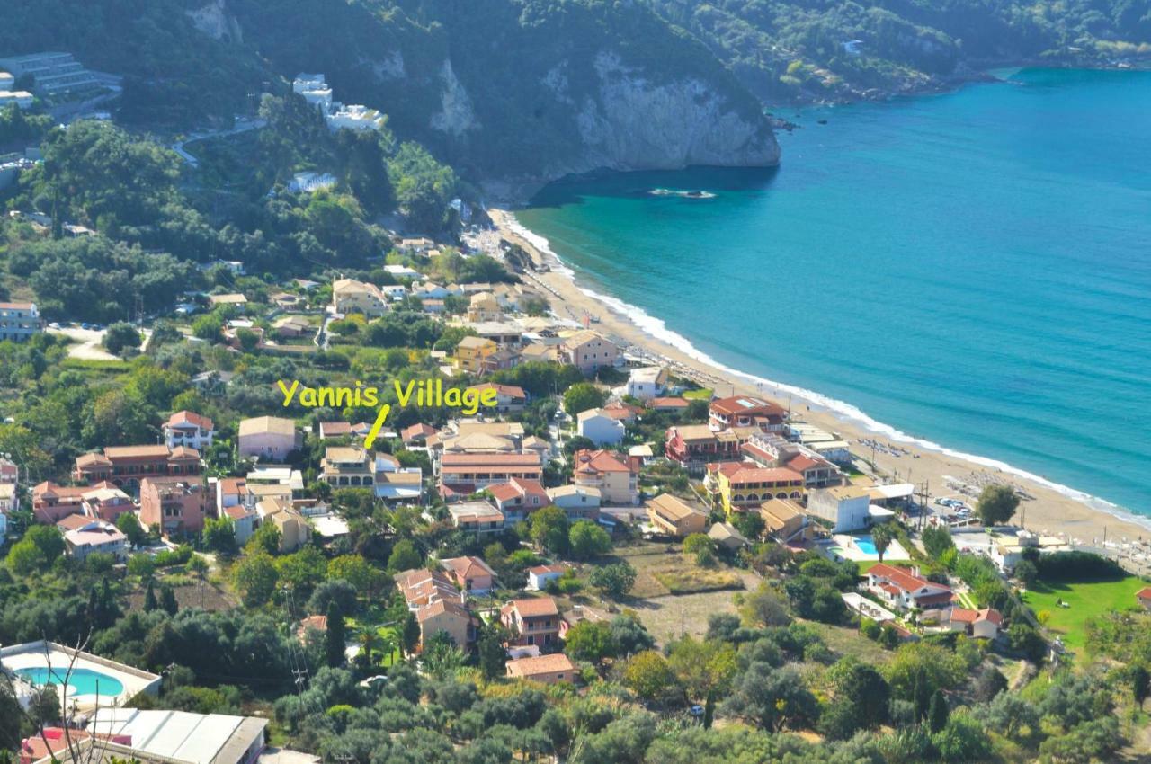 Holiday Studio Apartments Yannis On Agios Gordios Beach In Corfu Exterior foto